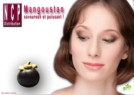 Mangoustan fruit sec bio